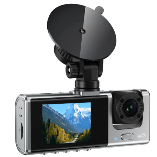 XO XJ03 Front and Rear Dual Camera Car Recorder 1080 HD Video