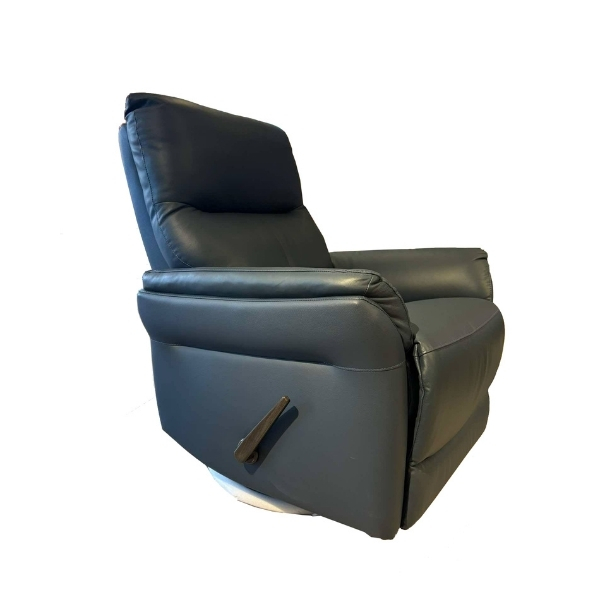 BOAS - 360 эргэдэг арьсан буйдан CH618 цэнхэр