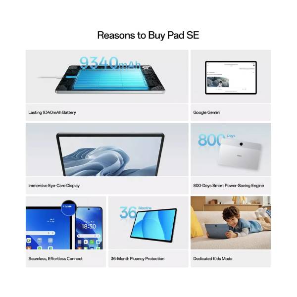 Oppo Pad SE WiFi 6GB+128GB Blue