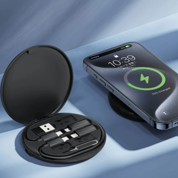  XO CX031 Adapter Family Box + Magnetic Wireless Charger 15W