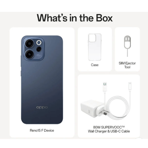 OPPO Reno15 F 5G 8GB/256GB Twilight Blue CPH2801