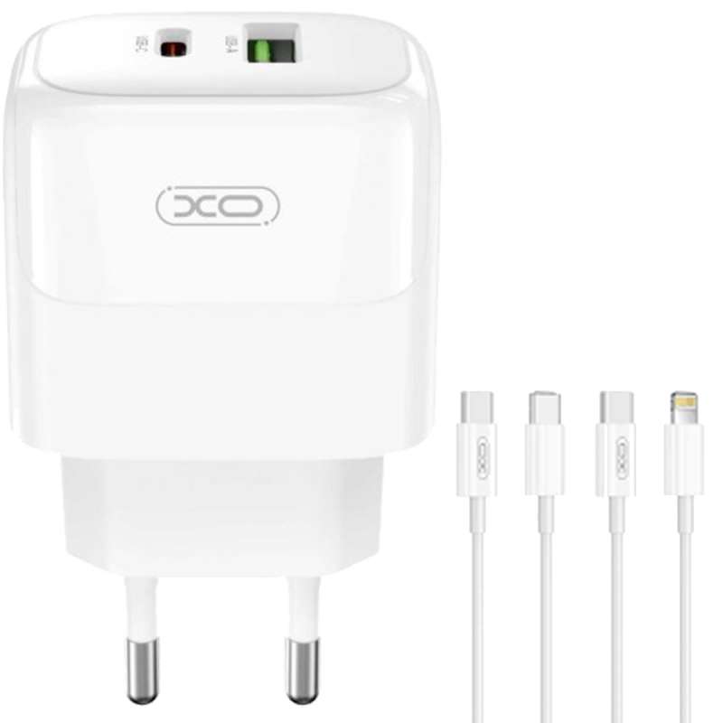 XO L137 Fast Charger with Lightning cable